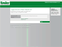 Tablet Screenshot of meinetiroler.at